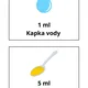 Jednotky objemu - převody, příklady + řešení, demonstrační karty 2