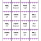 Irregular verbs - flashcards 3