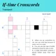 4 if-time crosswords (B1) | transport, shopping, cooking, sport 2