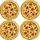 Koncovky podstatných jmen - rod střední; pizza 2
