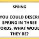SPRING - CONVERSATION CARDS 3