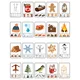 Kolíčkování Zima - procvičení pozornosti/najdi stejný obrázek 5