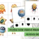 Mikrobi - set ilustrací 2