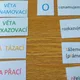 Druhy vět - skládání informací o druzích vět 3