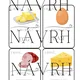 FOOD - flashcards, I have. Who has? - 2 varianty hry - 132 KARTIČEK 3