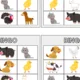 Farm animals - bingo 3