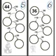 Matematika - dvojciferná čísla řetěz  2