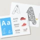 Montessori PRACOVNÍ kniha písmen 2