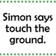 SIMON SAYS (50 příkazů) 3