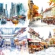 CITY | English flashcards | Obrázkové karty v angličtině 2