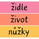 HLÁSKA Ž - čtecí kartičky 3