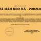PODZIM - Já mám, kdo má?  2