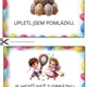 🐣🎀VELIKONOCE - BĚHACÍ DIKTÁT- TISKACÍ PÍSMO - BÁSNIČKA🐣 2