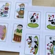 O kohoutkovi a slepičce - obrázkové karty a omalovánky 3
