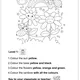SPRING Reading comprehension, colouring (JARO - čtení s porozuměním do hodin AJ) 2