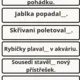 Běhací diktát - shoda přísudku s podmětem 3