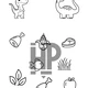 Pracovní listy s dinosaury 2