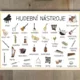 Hudební nástroje - Postřehovka 4