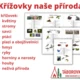 Křížovky naše příroda 3