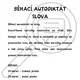 Běhací autodiktát slova  2