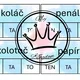 Kolíčkovaná - TEN, TA, TO 3