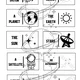 Space vocabulary - domino a trimino (vesmír) 2