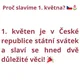 Proč slavíme? Svátek 1. května 🌸 ❤️ 2