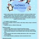 Zimní výzdoba - tučňáci 5