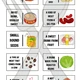 Food vocabulary - domino 4