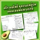 5 pracovních listů s tématem AVOKÁDA - projekt 3