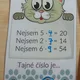 Tajné číslo - násobilka 3