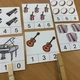 Počítání od 1 do 12 - kolíčková aktivita Hudební nástroje 3