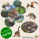  DINOSAUŘI - otočné skládačky  6