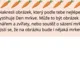 DEN MRKVE- Čtení s porozuměním 3