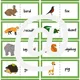 Domino - ANIMALS (farm, zoo, wood and sea) 2