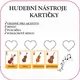 HUDEBNÍ NÁSTROJE - KARTIČKY 2