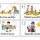 Pašijový týden - běhačka, řazení na tabuli a v lavicích 3
