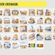 Recyklace a třídění - set ilustrací 5