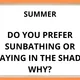 SUMMER - CONVERSATION CARDS 3