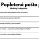 💌 Rodinné vztahy - Aniččina popletená pošta – Čtení s porozuměním 👨‍👩‍👦 5