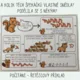 Pátrání po špekáčcích - běhací čtení, čtvercová síť, počítání do 20 s přechodem 5