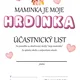  Šakalíkova trasa - MOJE MAMINKA  2