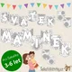  Den maminek - girlanda k vymalování  2
