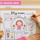 💖 Den matek: O mamince pracovní list CZ a AJ 3