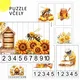 VČELY - počítání a puzzle pro nejmenší 3