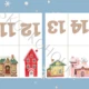 Adventní kalendář - Zasněžená vánoční vesnička 2