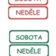 Kalendář - roční období, měsíce, dny a datum 10