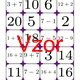 Pexeso - Sčítání a odčítání do 20 | matematika 2