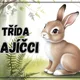 Informační tabulky k vyzdobení třídy- Zajíčci 2