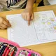 PŘEČTI A VYBARVI - povolání, ze života dětí, pohádka 10